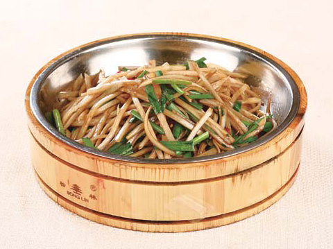 大盤(pán)湘味藕絲丨食堂承包公司